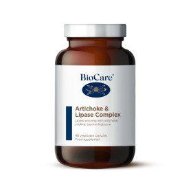 Complesso di carciofi e lipasi 90 capsule vegetali Biocare