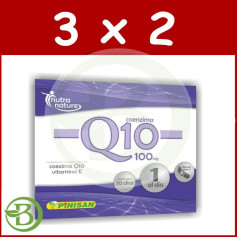 Confezione 3x2 Coenzima Q10 100Mg. 30 Capsule Pinisano