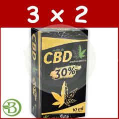 Pack 3x2 Olio CBD 30% Ad Ampio Spettro 10ml Pinisan