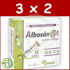 Confezione 3x2 Albosan Go 12 Bastoncini Pinisan