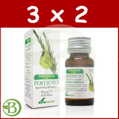 Confezione 3x2 Olio essenziale di rosmarino naturale Soria
