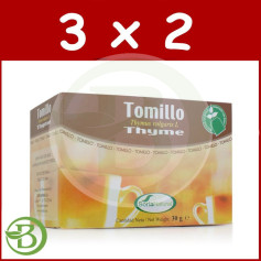 Confezione 3x2 Infusi di Timo 20 Filtri Naturali Soria