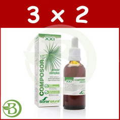 Confezione 3x2 Composor 10 Prosor Complex Formula XXI 50Ml. Soria Naturale
