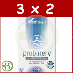 Confezione 3x2 Probinerv 20 capsule Soria Natural
