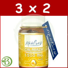 Confezione 3x2 Zucca 1.500Mg. 60 Perle allo Stato Puro - Tongil