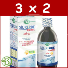 Confezione 3x2 Diurerbe Forte Limone Fluido 500Ml. ESI-Dieta Trepat