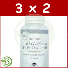 Confezione 3x2 Magnesio 2 Liposomiali + B6 90 Capsule Espadiet