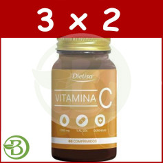 Confezione 3x2 Dietisa Vitamina C 60 compresse Dietisa