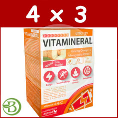 Confezione 4x3 Vitamineral Energy 30 Capsule Dietmed