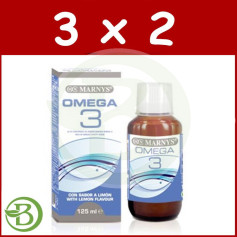 Confezione 3x2 Omega 3 Olio di Pesce Marnys