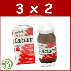 Confezione 3x2 Calcio 600Mg. (Compresse masticabili) Aiuto sanitario