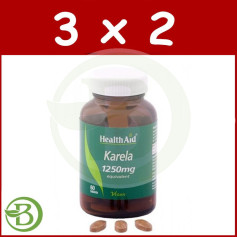 Confezione 3x2 aiuti sanitari al melone amaro (Momordica Charantia).