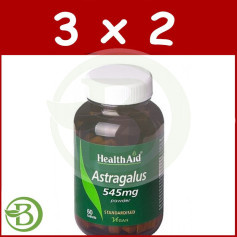 Confezione 3x2 Astragalo (Astragalus Membranaceus) Aiuto sanitario
