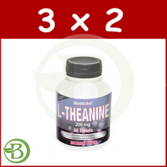 Confezione 3x2 L-Teanina 200Mg. 60 compresse di aiuti sanitari