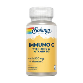Immuno C (C+Vit D3+Zinco) -30 Vegcaps Solaray