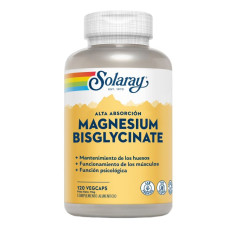 Bisglicinato di magnesio 120 capsule Solaray