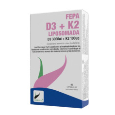 Fepa D3 + K2 Liposomada 40 Capsule Fepadiet