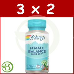 Confezione 3x2 Equilibrio Femminile - 100 Vegcaps Solaray