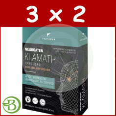 Confezione 3x2 Neuroaten Klamath 30 Capsule Herbora