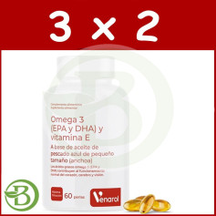 Confezione 3x2 Omega 3 Epa e Dha 60 Perle Herbora