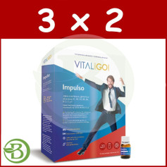 Confezione 3x2 Vitalgo Impulse 20 Fiale Herbora