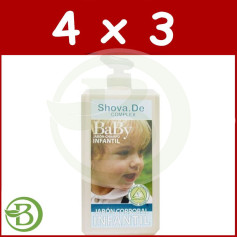 Pack 4x3 Sapone Baby 1Lt. Shova De