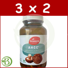 Pack 3x2 Supralif AHCC 120 Capsule El Granero