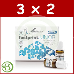 Confezione 3x2 Fost Print Junior 20 Fiale Soria Natural