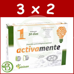Pack 3x2 Activamente 30 Capsule Pinisan