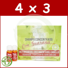 Pack 4x3 Shampoo Attivante 30Ml. Rhatma