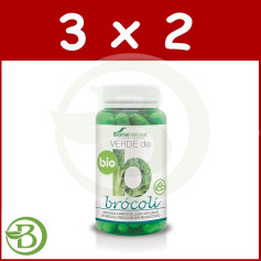 Pack 3x2 Verde di Broccoli 80 Capsule Soria Natural