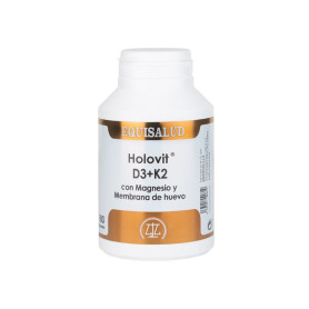 Holovit D3+K2+Mg e membrana d&#39;uovo 180 capsule Equisalud