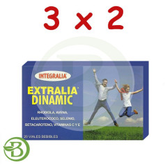 Confezione 3x2 Extralia Dinamic 20 Fiale Integralia