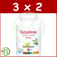 Confezione 3x2 Squalene 60 Perle Sura Vitasan