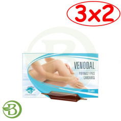 Confezione 3x2 Venodal Plus 20 Fiale Montstar