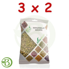 Confezione 3x2 Manzanilla Mahón Busta 50Gr. Soria Naturale
