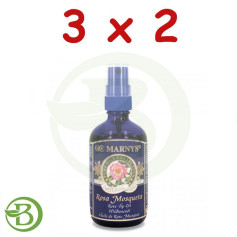 Confezione 3x2 Olio di Rosa Mosqueta Spray 100Ml. marnys