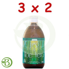 Pack 3x2 Succo di Aloe Vera BIO 1Lt. Drasanvi