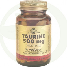 Taurina 500Mg. 50 Capsule Solgar