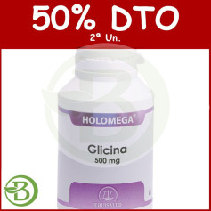 Holomega Glycine 180 Capsule Equisalud Pack (2a unità al 50%)