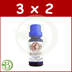 Pack 3x2 Olio essenziale di origano Marnys