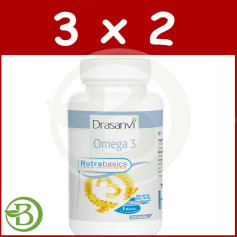 Confezione 3x2 Omega 3 1.000 mg. 100 perle Drasanvi