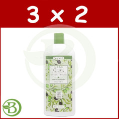 Confezione 3x2 Gel da Bagno all&#39;Olio di Oliva Bio 500Ml. Drasanvi