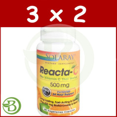 Confezione 3x2 Reacta CTM 500Mg. 60 capsule Solaray