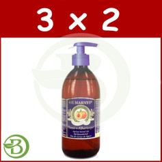 Confezione 3x2 Puro Olio Di Noccioli Di Albicocca 500Ml. marnys