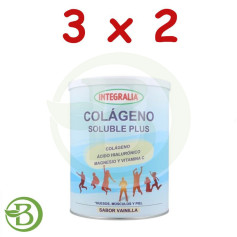 Confezione 3x2 Collagene Solubile Plus Gusto Vaniglia Integralia