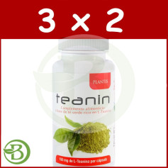 Confezione 3x2 Teanin 60 Capsule Plantis