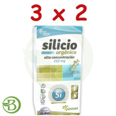Confezione 3x2 Concentrato Di Silicio Organico 250Ml Pinisan