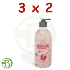 Confezione 3x2 Gel Aloe Vera e Melograno 500Ml. derbos