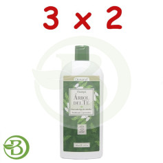 Confezione 3x2 Bio Tea Tree Shampoo 500Ml. Drasanvi